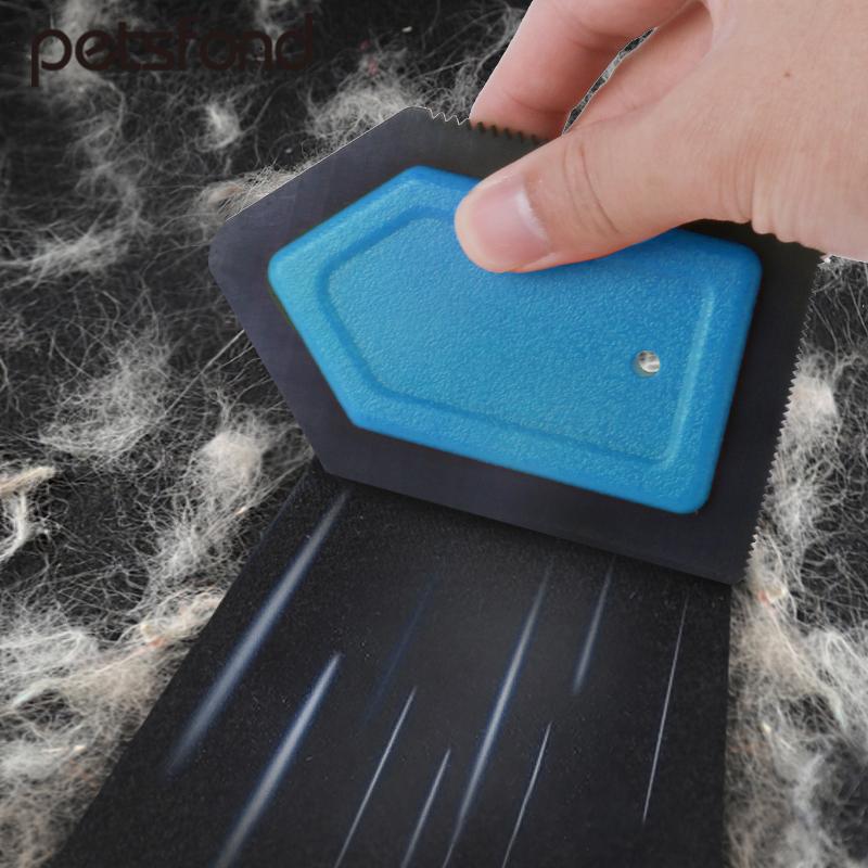 Pet Hair Lint Comb Portable Lint Remover Shaver Carpet Scraper Suitable for Couch Carpet Car Mat Clothes