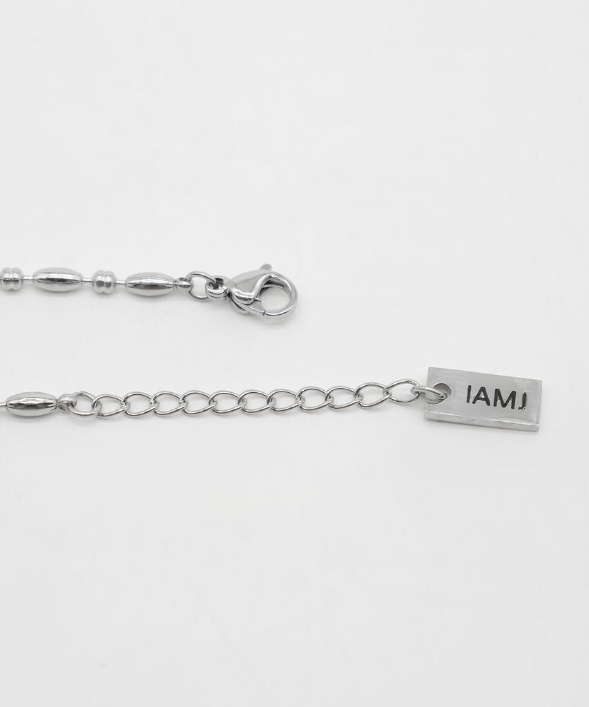 Браслет-цепочка Iamj с узлами из зерна (2 типа)