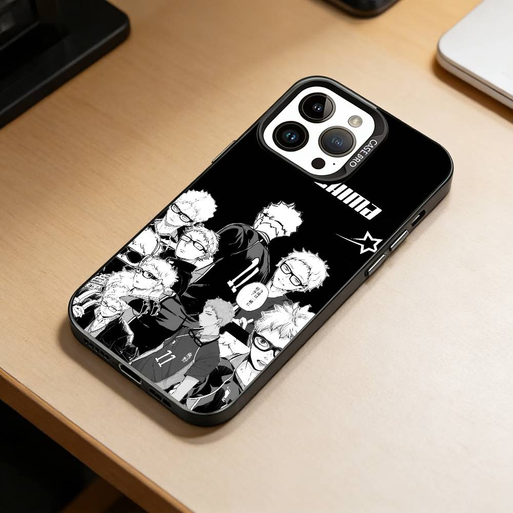 T-Tsukishima K-Kei Чехол для iPhone 17,16,15,14,13,12,11 Plus,Pro Max,XS,Разноцветный Серебристый Черный Чехол