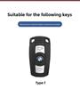 DUXC6 New 2025 Smart Car Key Case Cover Fob For BMW E60 E61 E70 E81 E87 E90 E91 E92 X1 X5 X3 1 3 5 6 Series Z4 Car Key Protector Shell