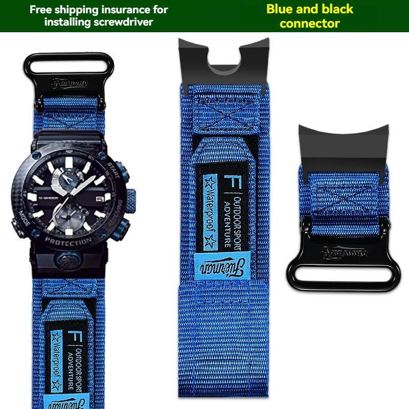 Для Casio G-SHOCK Air Dominator 5588 GWR-B1000 модифицированный нейлоновый холщовый ремешок для часов для альпинизма и спорта мужские аксессуары
