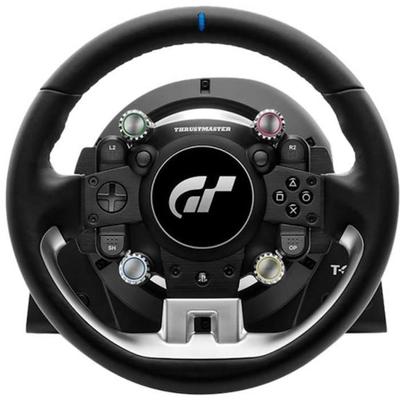 Thrustmaster T-GT II, руль с официальной лицензией PlayStation 5 и Gran Turismo, с педальным блоком с 3 педалями (совместимый PS4, ПК)