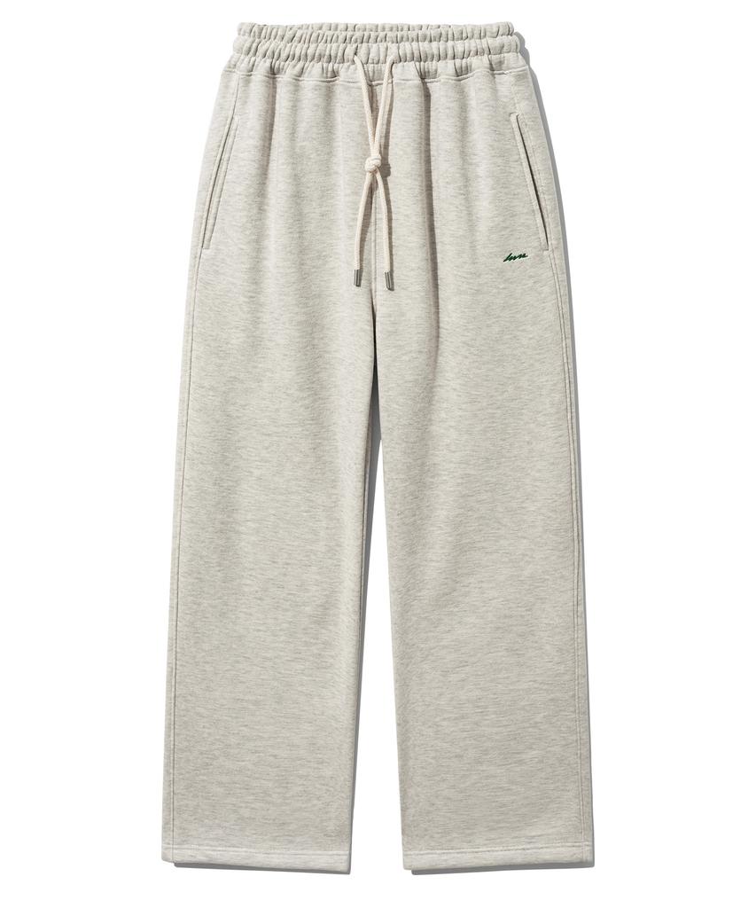 WV PROJECT Kani Straight Sweatpants Oatmeal Mjlp7628