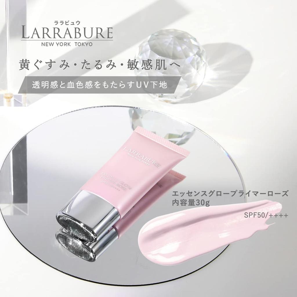 Lalabu Essence Glow Primer Rose 30 г Sunguard Фуллерен Производное витамина С APPS Человеческие стволовые клетки Арбутин Osilift Комплекс церамидов Гиалуроновая кислота