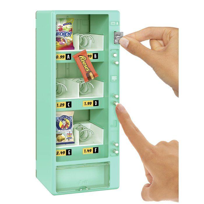 MGA's Miniverse - Distributeur automatique - Miniatures à collectionner - Disponible en bleu ou rouge - Modèle aléatoire - Dès 8 ans