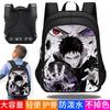 Anime-Themed Kids School Backpack Boys Girls - Large Capacity Waterproof Spine-Protective Dual-Zipper Bag Elementary