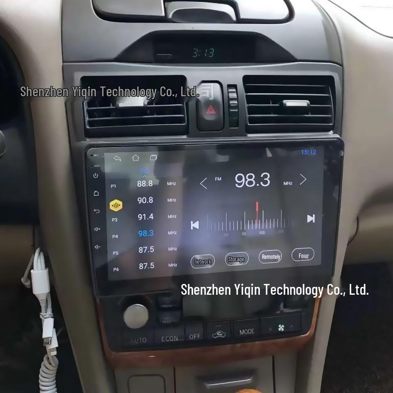 Nissan Cefiro A33 (03-12) Комплект рамок для центральной консоли Android-навигации
