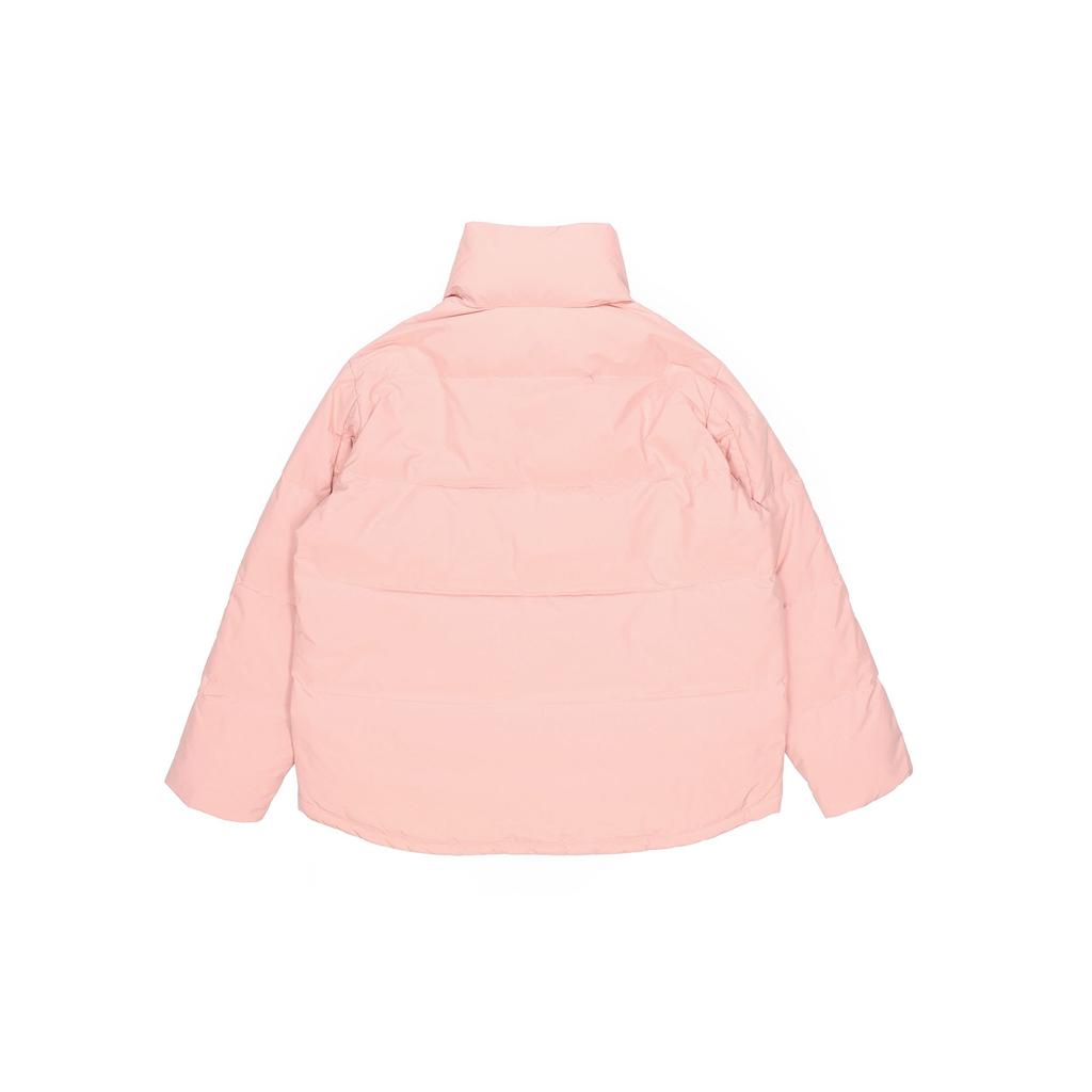 Li Ning Training Series Short Sports Casual Windproof Warm Down Jacket Women Jacket Fog-Rose-Pink AYMQ038-1