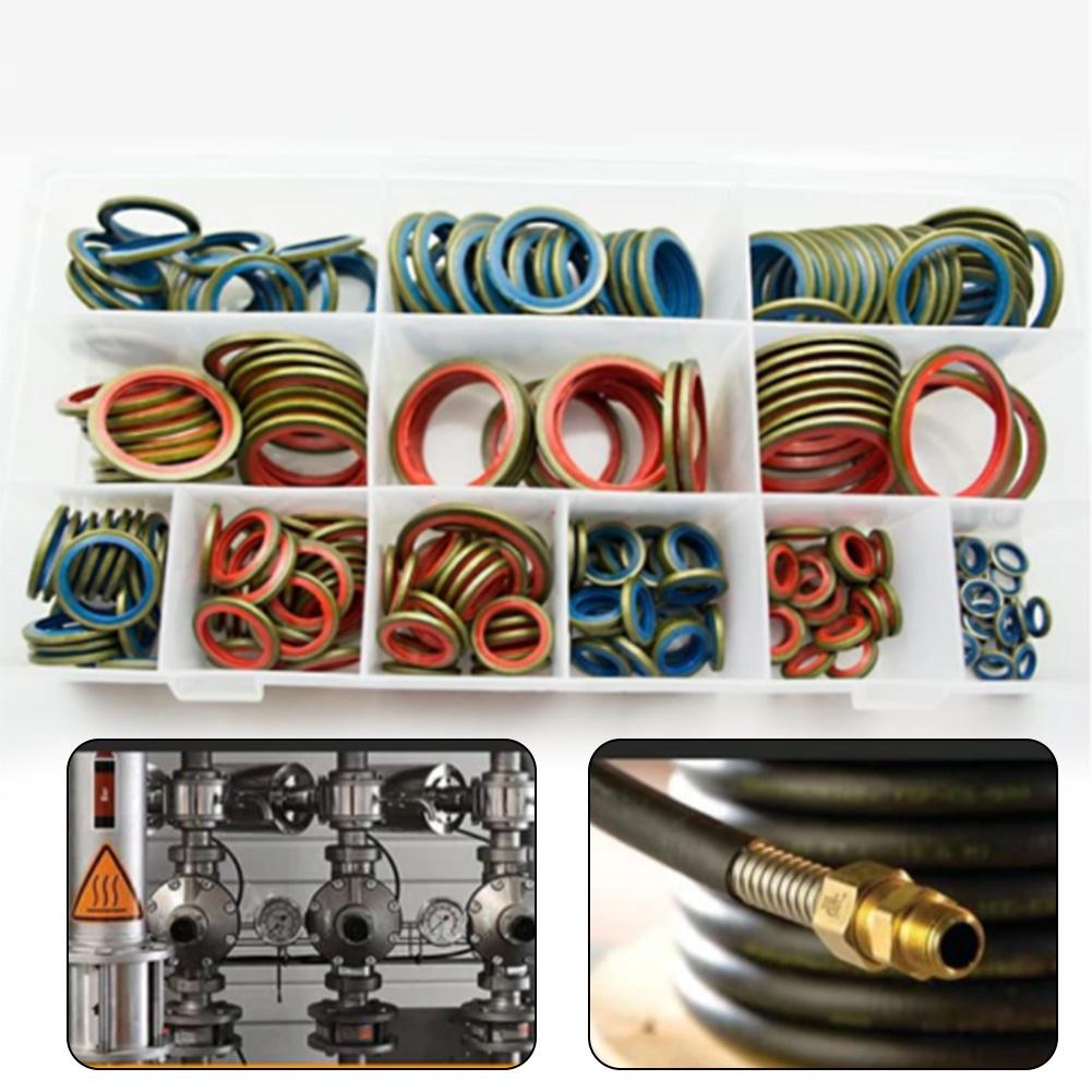 Комбинированная прокладка Ассорти уплотнительных прокладок M6–M16