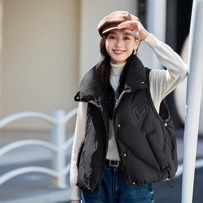 Женский пуховый жилет Elettin с воротником-стойкой