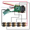 Корпус батареи Doscing DCB208 10x21700 20V с платой защиты от заряда Для электроинструментов Dewalt 18V 20V DCB204 DCB200 DIY батарея 8Ah