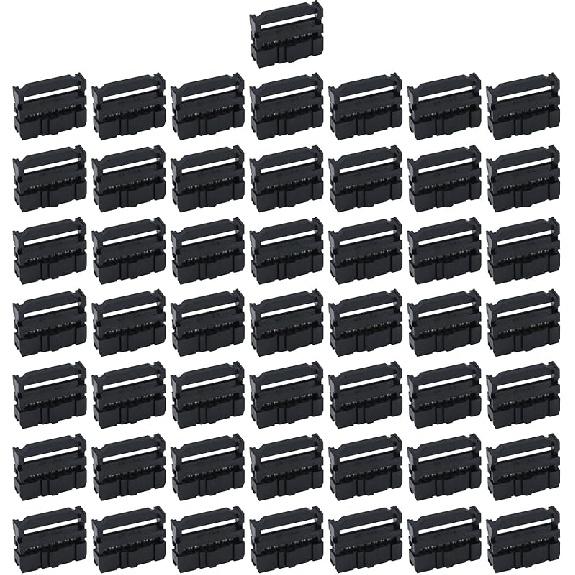 Antrader FC-10P IDC 2.54mm Pitch Connector Female Header JTAG ISP Socket 50-Pack