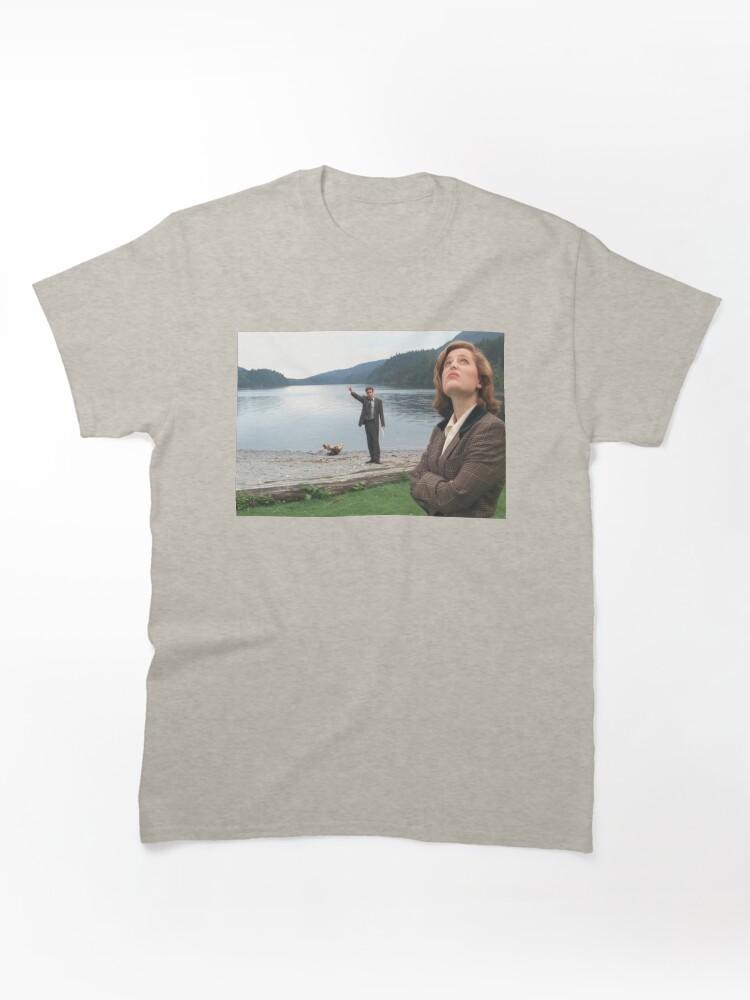 The X Mulder and Scully - The X-Files Classic T-Shirt
