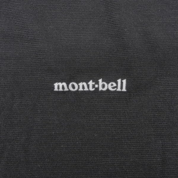 Montbell Men's Geoline L.W. Round Neck Shirt, Size 1107732 (Black/Small)