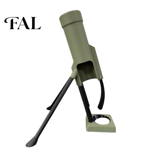 Mortar Shaped Bottle Opener Beer Tactical Artillery-Shaped Cap Remover Heavy-Duty Unique Multi-purpose Desktop Decor for Home Bar Fun Gift Military