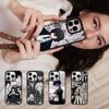 Аниме O-Oshi No K-Ko Чехол для телефона Для iPhone 17 Air 16 15 14 13 12 11 Pro Max PC TPU Черный Жесткий