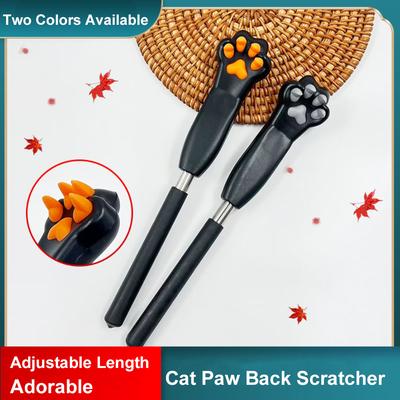 Выдвижная кошачья лапа чесалка для спины чешущая рука для спины палка для кардинга для зуда массажер для тела захват расслабление скребок для щекотки