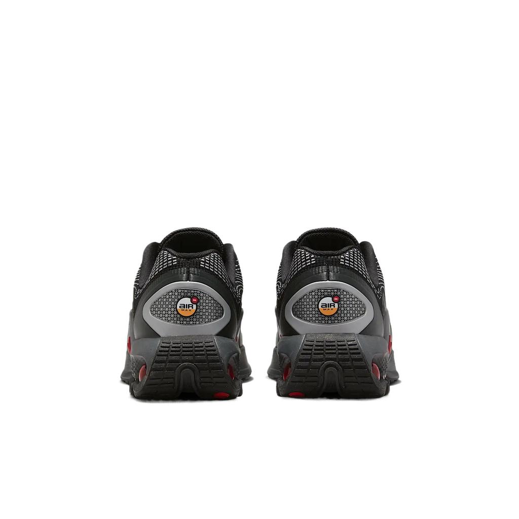 Nike Air Max Dn Mesh Low top Kids' Outdoor Shoes Black Metallic Silver University Red Kids' FB8987-009