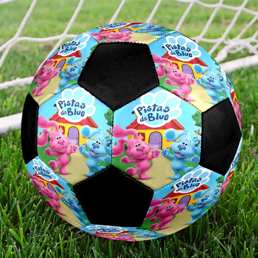 Blue's Clues Theme Size 5 Soccer Ball, Suitable for Both Indoor and Outdoor Matches, a Gift Suitable for Everyone.