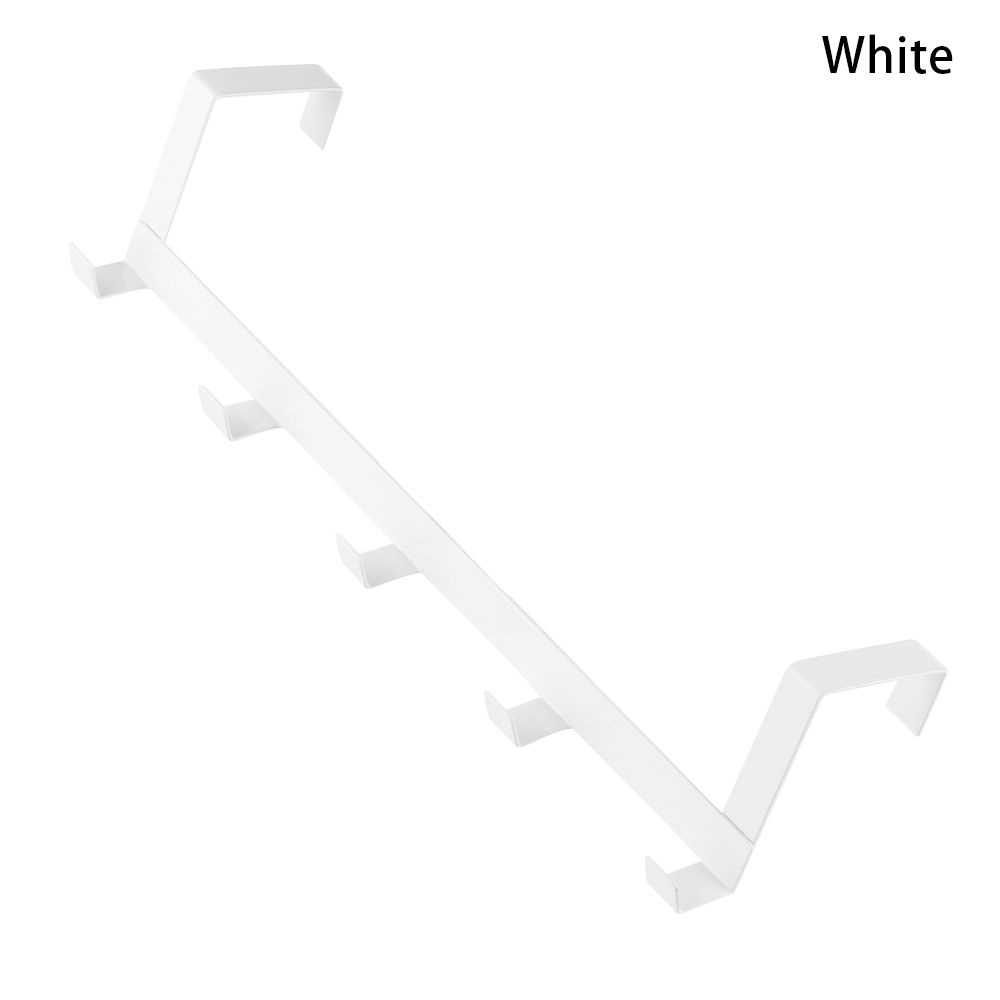 Coat Hat Towel Holder Organizer Over-The-Door Hook Hanging Shelf Storage Rack Hanger