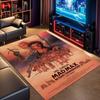 Mad Max Beyond Thunderdome Vintage Movie Area Rug Mel Gibson Post-apocalyptic Floor Carpet Man Cave Decor