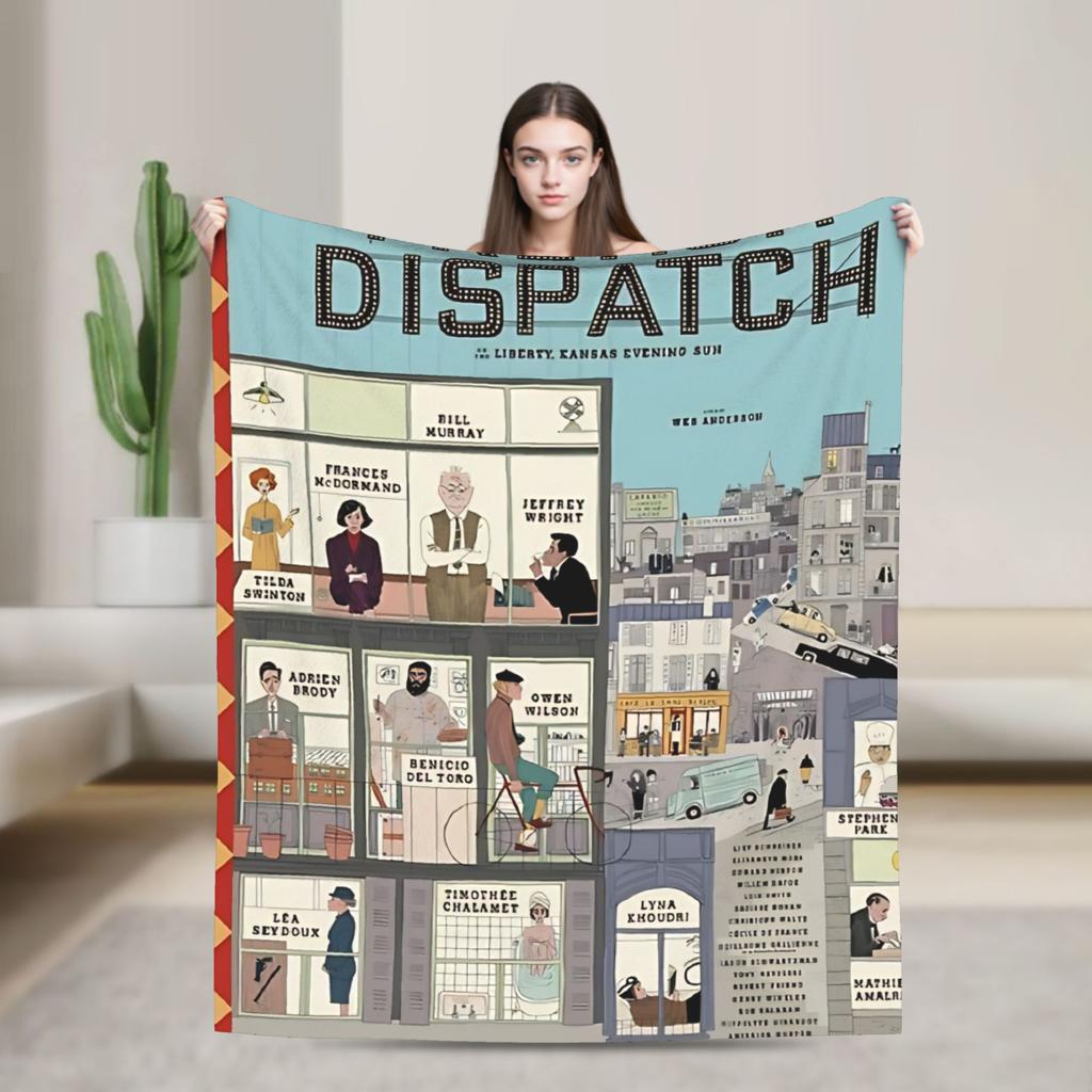 Dispatch Game Blankets Travel Office Flannel Throw Blanket For Couch Chair Soft Warm Design Quality Bedspread Birthday Gift