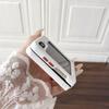 Минималистичный чехол-книжка из личи-кожи для Samsung Galaxy Z Flip 7 6 5 с тонким кольцом, магнитной беспроводной зарядкой, защитная крышка