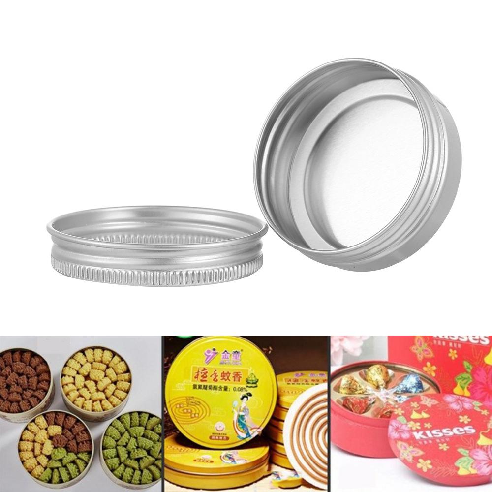 Канистры Крышка Упаковка Банка Косметическая банка Банка для хранения косметики Жестяной контейнер Пустые алюминиевые бутылки