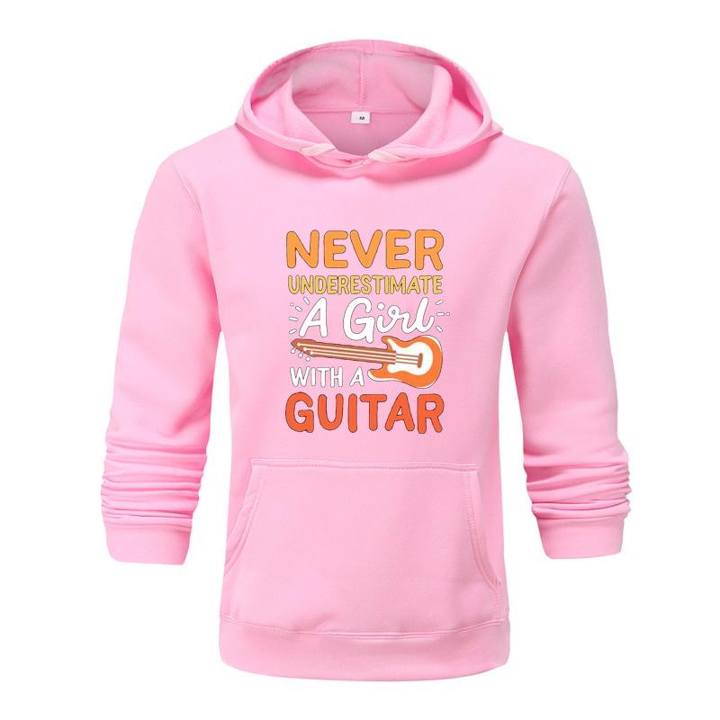 Осенне-зимняя новая персонализированная одежда с принтом гитары, толстовка для мужчин и женщин, пуловер для любителей бега, спортивная толстовка с капюшоном