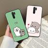 Cartoon Puppy Kitten Bunny Animal Pattern Soft Silicone Phone Case for Samsung Galaxy A50s IPhone Huawei Xiaomi Redmi Note 8 9 10 Pro OPPO Nokia Cover