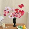 New Purple Artificial Iris Flowers Bouquet Floral Fake Flower Decorative Artificial Faux Plants Flower Arrangement