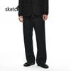 Speed Sketch Men's Linen Tapered Ankle-Length Casual Pants