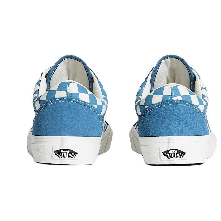 Vans Old Skool 'Checkerboard Navy Blue' Men's VN000D7ZNUT