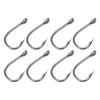 50Pcs Fishing Hook for Iseama High Carbon Steel Fish Hook Barbed Type for Outdoor ActivityType 6#
