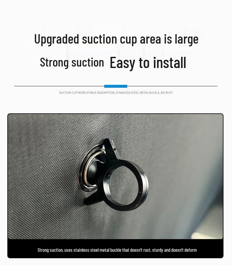 Солнцезащитный козырек для конфиденциальности Tesla Model 3/Y: Непрозрачная защита бокового окна с присоской - Теплоизоляция и защита от подглядывания