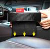 Upgrade Real Carbon Fiber Storage Box Car Seat Gap Organizer Pocket