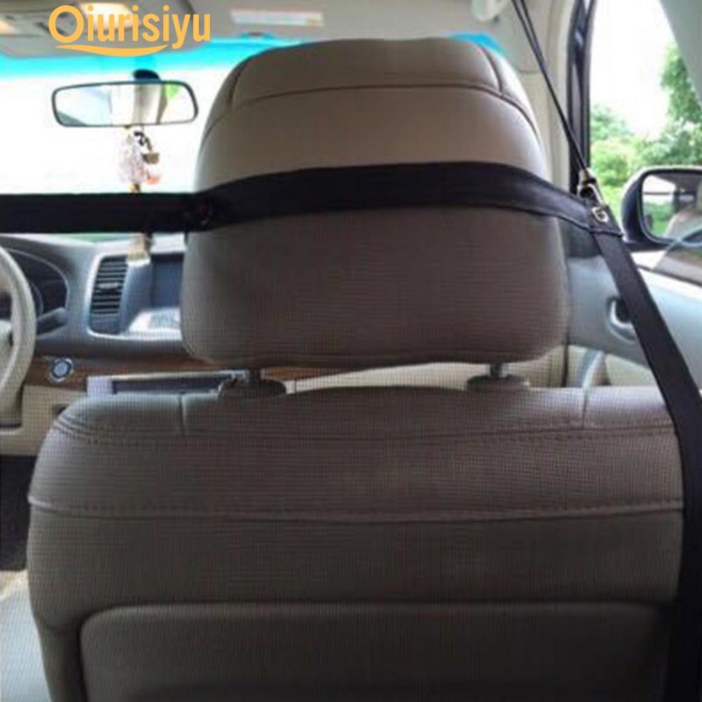 Заднее сиденье автомобиля, барьер для домашних животных, сетчатая защитная сетка с ремнем, украшение интерьера