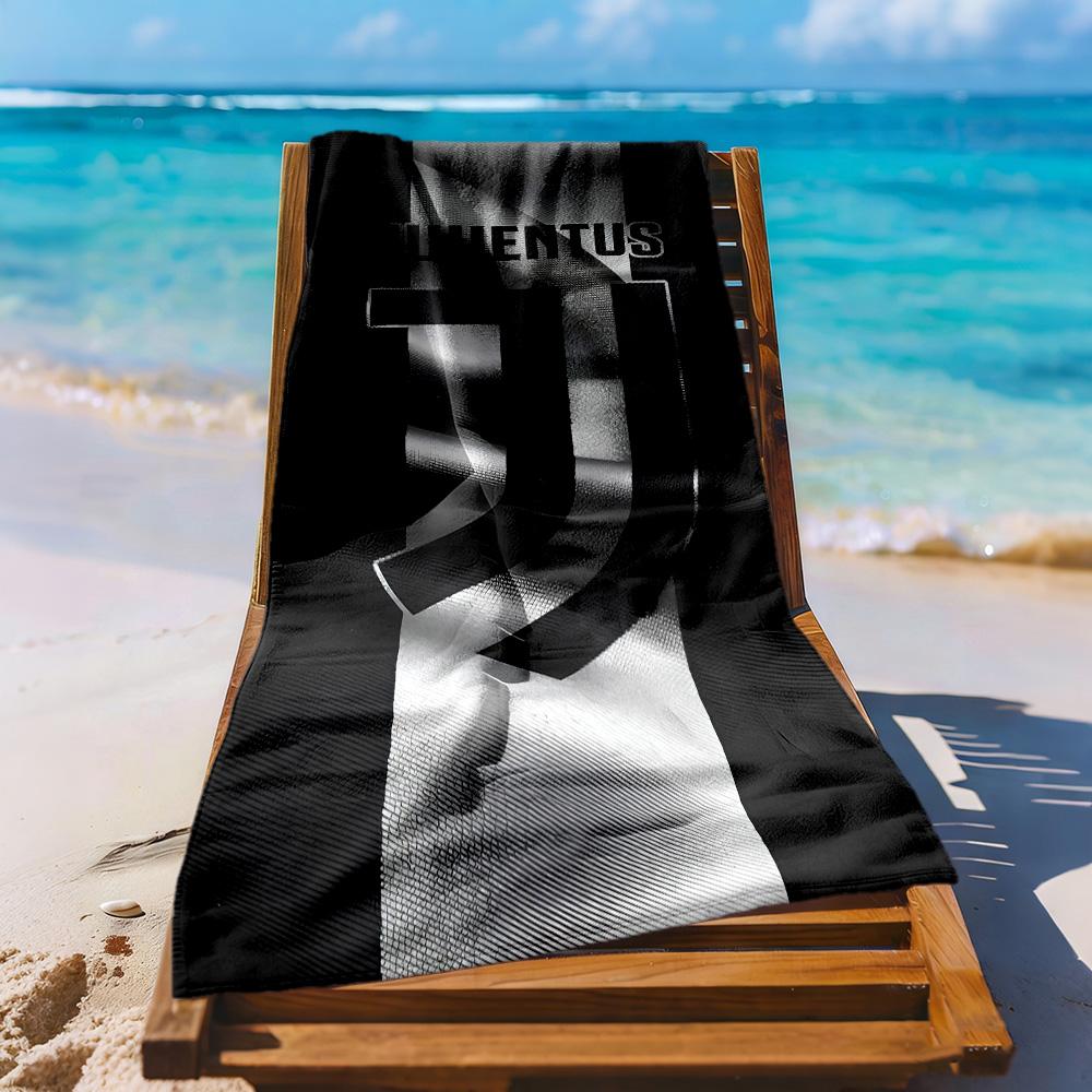 Juventus Beach Towel Quickdry Soft Microfiber Comfortable Lightweight