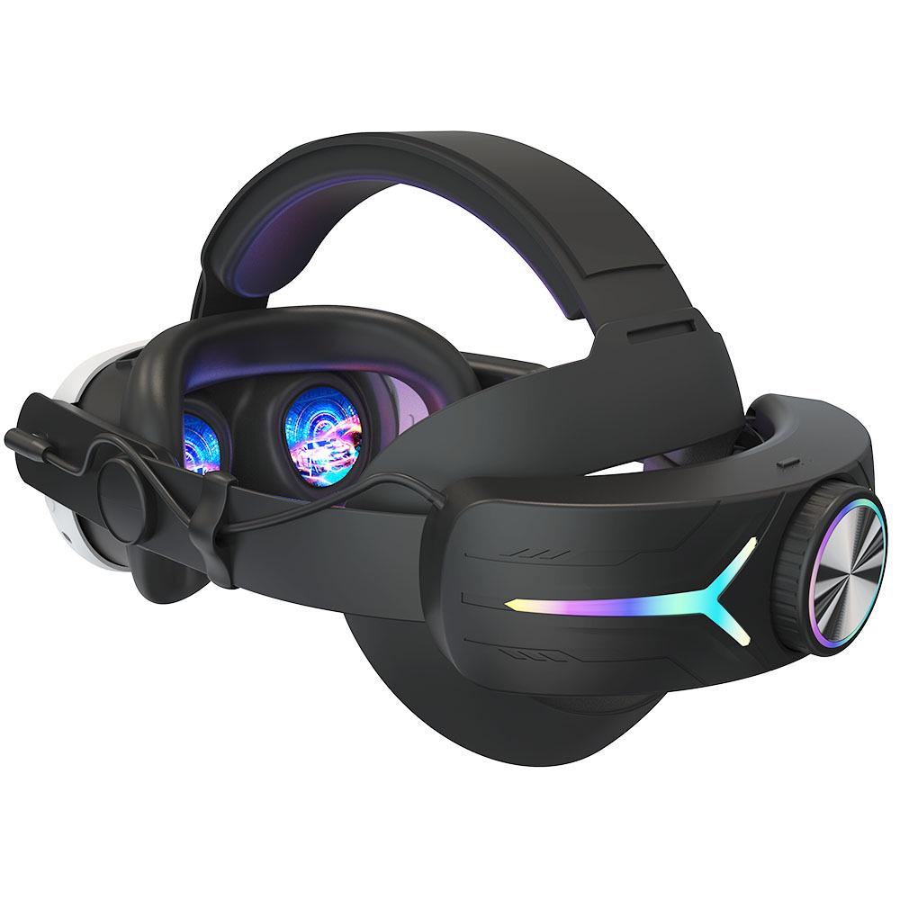 RGB VR-гарнитура для игр Meta Quest3S с аккумулятором 12000 мАч и аксессуарами