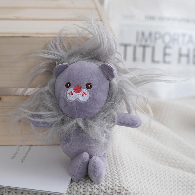 Adorable Lion Plush Toy Creative Cute Animal Stuffed Doll Soft Pillow For Children