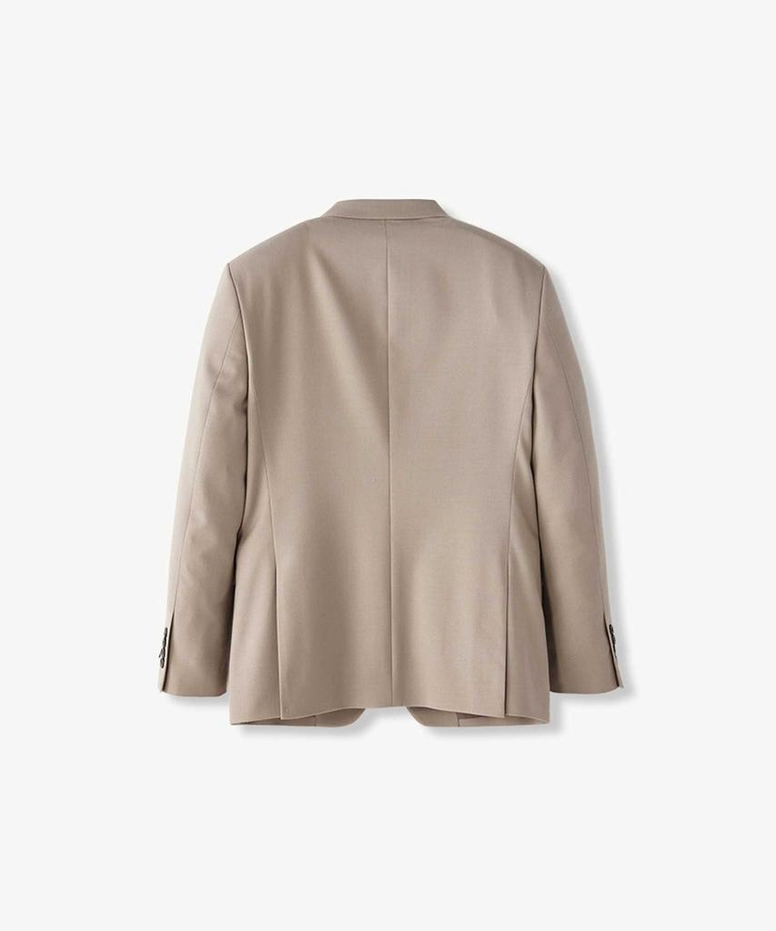 Костюм-двойка из экстратонкой шерсти Stco 31% Comfort_Бежевый (Классический крой)_Ssjva61Set