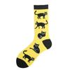 Animal Funny Socks Men Divertidos Happy Aliens Dinosaur Pug Panda Flamingo Cactus Sokken Unisex Novelty Skateboard Crazy Meias 