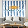 1PC Argentina Flag Design Tapestry, Unique Design Tapestry, Suitable for Bedroom,Livingroom, Playroom,Heartwarming Holiday Gifts