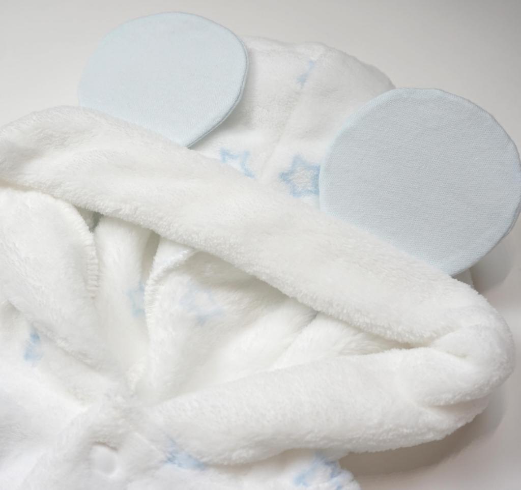 [Disney] Mickey & Minnie Newborn Fluffy Fleece Cape Outer Poncho Baby Infant 50cm 60cm 70cm