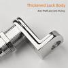 Rotary Tongue Mechanism Cabinet Door Padlock Storage Cabinet Lock  For Wooden Doors