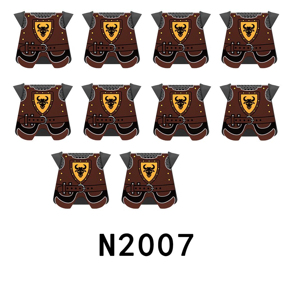 Средневековый военный замок, рыцарские доспехи, строительные блоки, наплечники, аксессуары для доспехов, Красный Лев, Черный Орел, оружие, конструктор, игрушки.