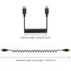Кабель-микрофон Type-C на Type-C, пружинный, 3,5 мм, TPE, для DJI mic mini/mic 2/1 pocket 3/2 action 5 pro/action 4
