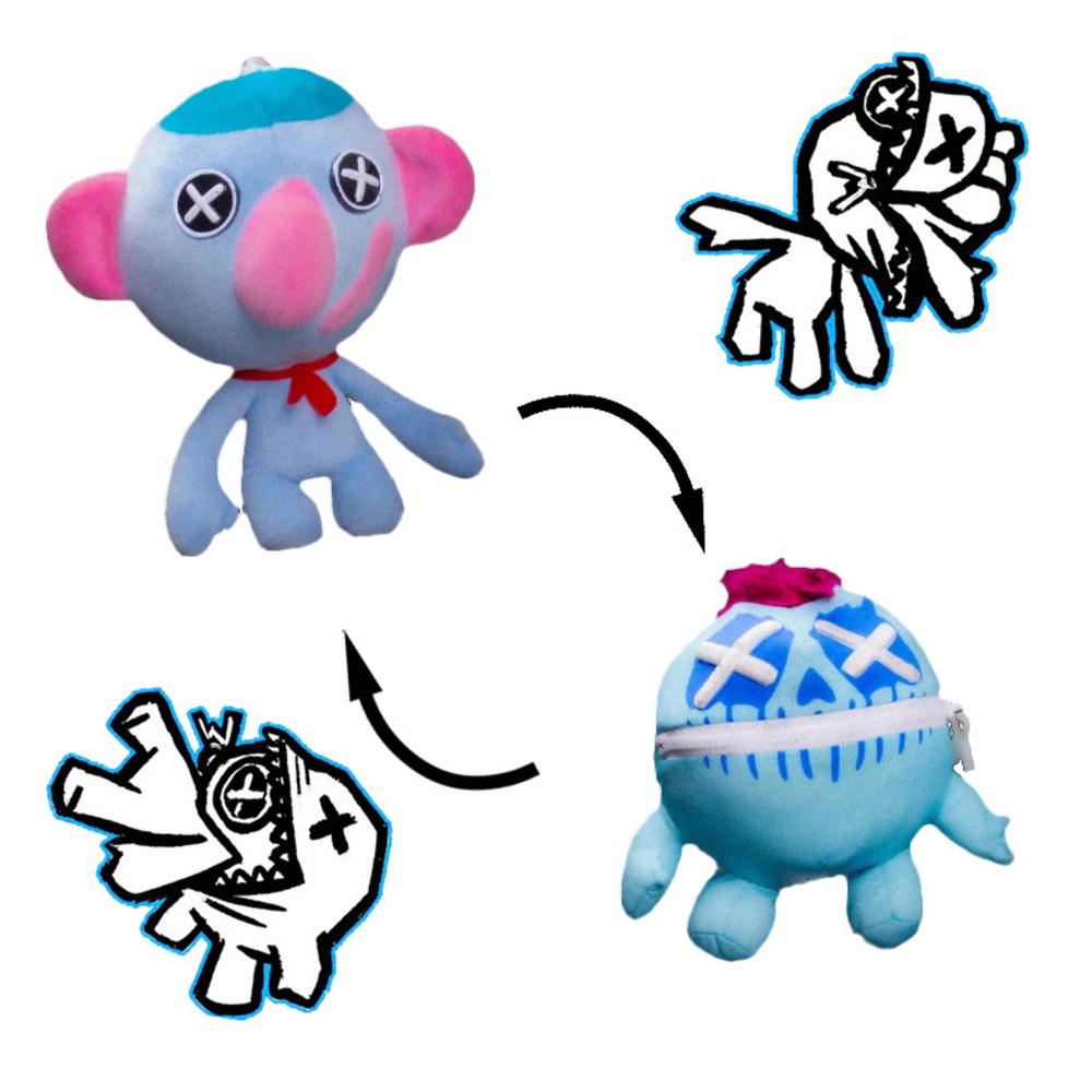 Глава 5 Мягкая игрушка Peluches Глава 5 Аксессуары Вывернутые наизнанку Outimals Мягкая кукла Глава 5 Мягкая игрушка Плюшевые животные Подарок на день рождения