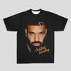Drake Men's 3D Printed T-shirt New Style Top Hip-hop Ghetto Gansta T-shirt Women's Designer Clothing Y2k Pattern Quick-dry Top