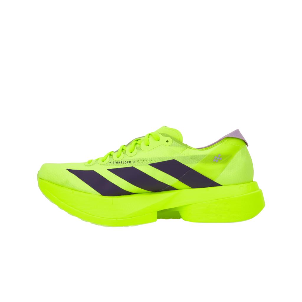 adidas Adizero Adios Pro 4 Солнечный Желтый Сливовый Мужские Кроссовки Аура-Сливовый Пудрово-Сливовый JP6623
